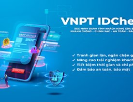Dịch vụ xác thực thông tin CCCD gắn chíp VNPT ID Check
