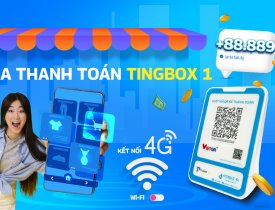 Giải pháp Loa thông báo thanh toán - Gói Tingbox 1