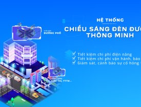 Hệ thống chiếu sáng đèn đường thông minh VNPT Smart Lighting