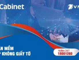 Hệ thống phần mềm Phòng họp không giấy tờ (VNPT eCabinet)