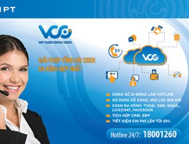 Tổng đài chăm sóc khách hàng đa kênh hợp nhất VNPT Cloud Contact Center (VCC)